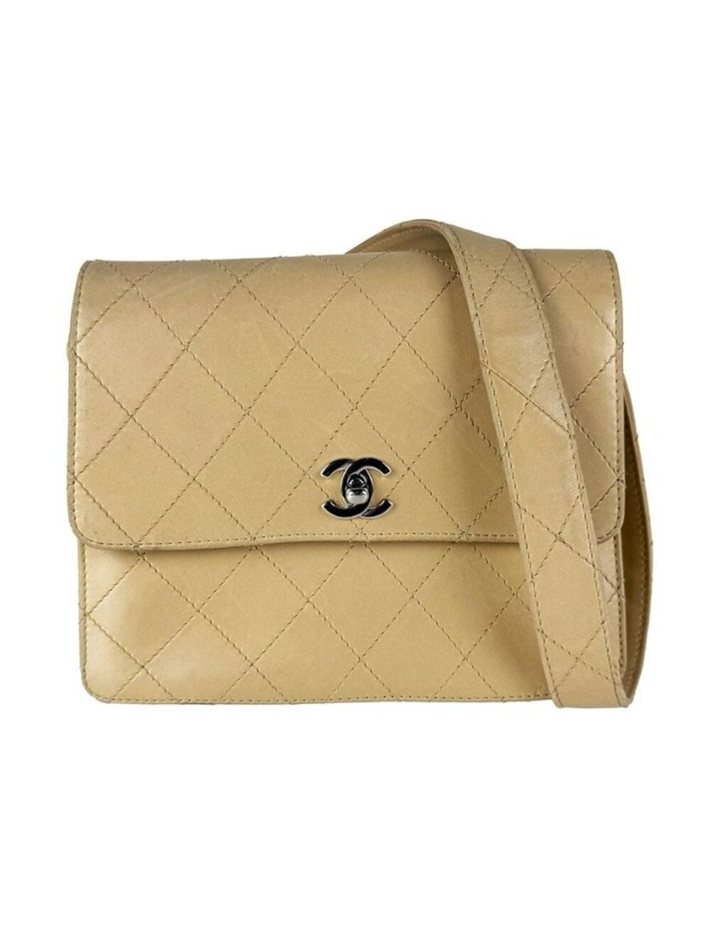 Chanel Shoulder Bag Beige